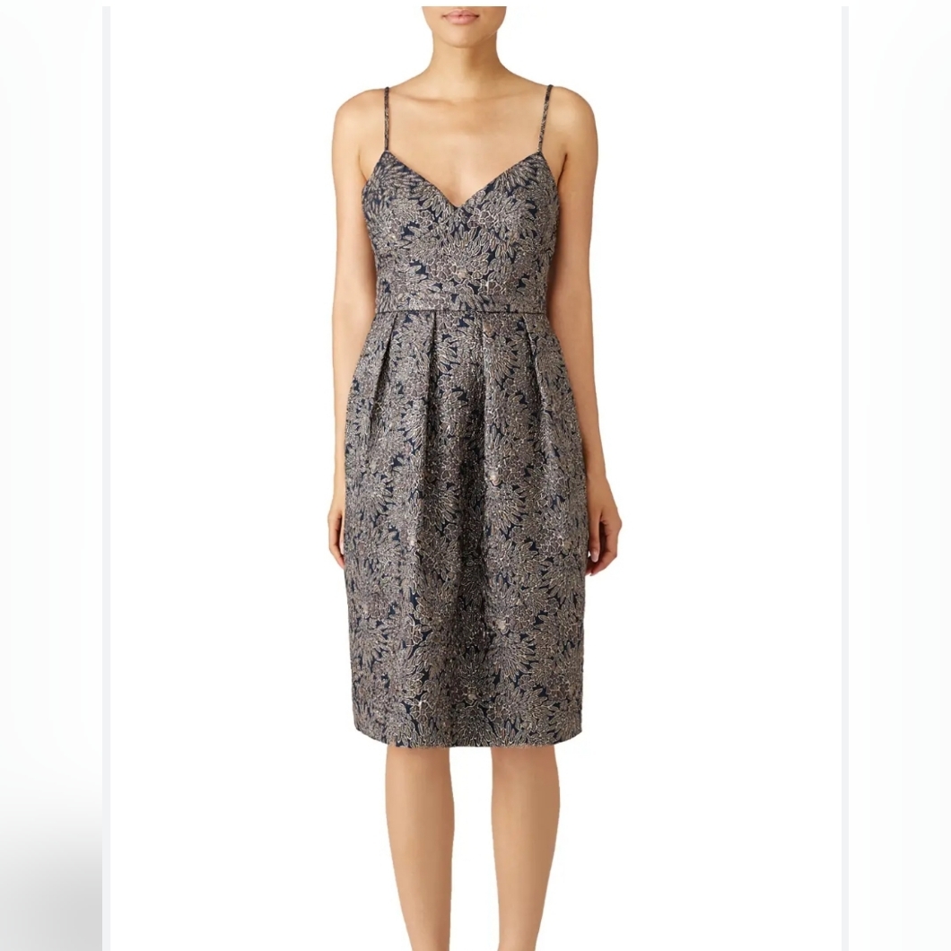 Metallic Mum Dress Laundry By Shelli Segal